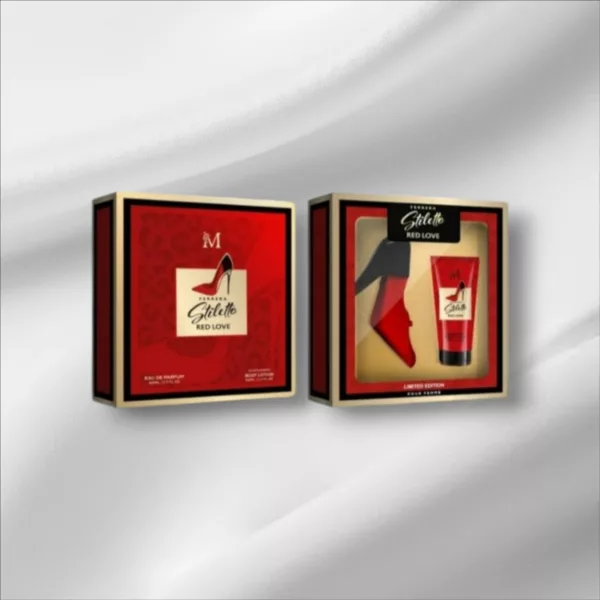 Set Ferrera Stiletto Red Love