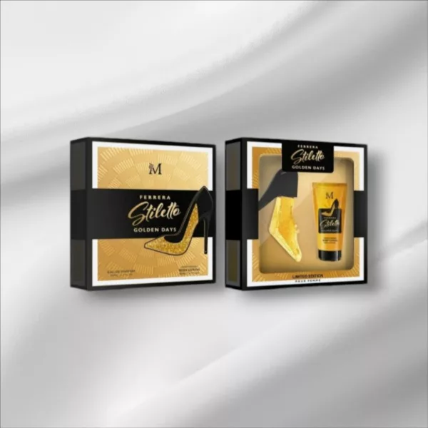 Set Ferrera Stiletto Golden Days