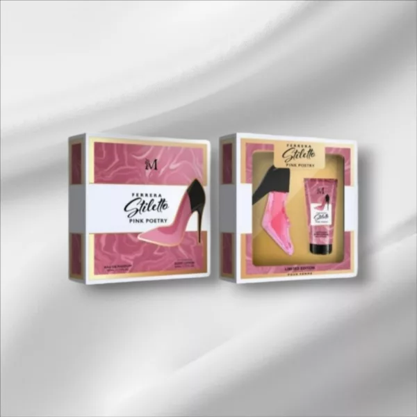 Set Ferrera Stiletto Pink Poetry