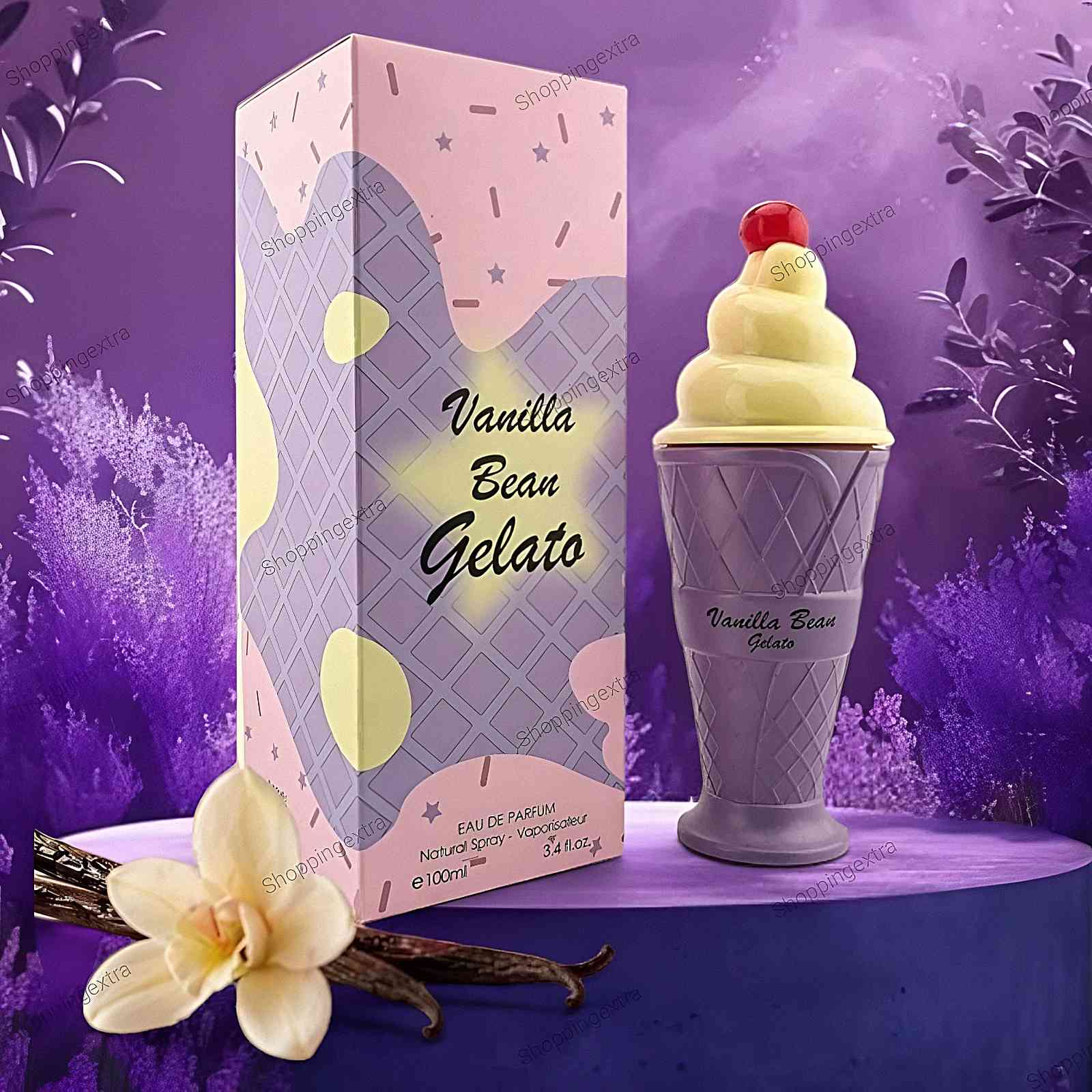 Vanilla Bean Gelato 100ml 1 Vanilla Bean Gelato image